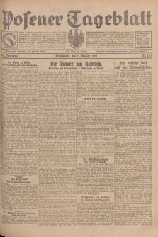 Posener Tageblatt. Jg.67, Nr. 183 (11 August 1928) + dod.