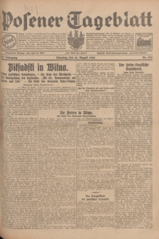 Posener Tageblatt. Jg.67, Nr. 185 (14 August 1928) + dod.