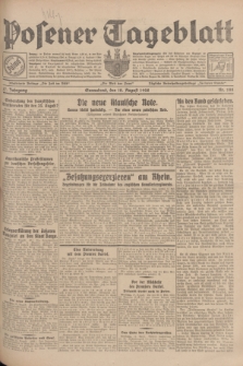 Posener Tageblatt. Jg.67, Nr. 188 (18 August 1928) + dod.