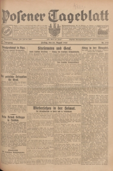 Posener Tageblatt. Jg.67, Nr. 193 (24 August 1928) + dod.