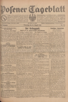 Posener Tageblatt. Jg.67, Nr. 196 (28 August 1928) + dod.