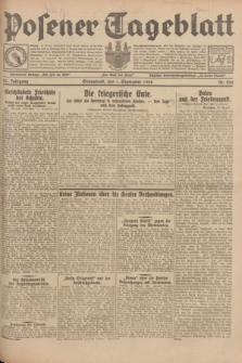 Posener Tageblatt. Jg.67, Nr. 200 (1 September 1928) + dod.