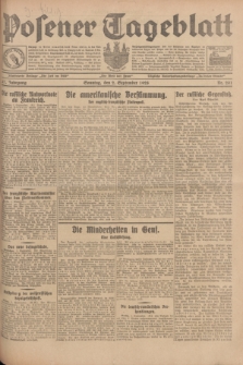 Posener Tageblatt. Jg.67, Nr. 201 (2 September 1928) + dod.