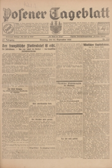 Posener Tageblatt. Jg.67, Nr. 220 (25 September 1928) + dod.
