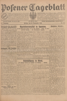 Posener Tageblatt. Jg.67, Nr. 223 (28 September 1928) + dod.