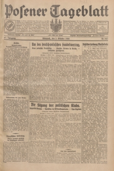 Posener Tageblatt. Jg.67, Nr. 227 (3 Oktober 1928) + dod.