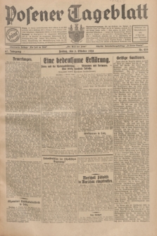 Posener Tageblatt. Jg.67, Nr. 229 (5 Oktober 1928) + dod.