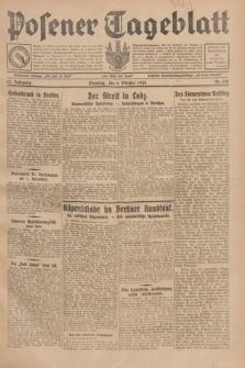 Posener Tageblatt. Jg.67, Nr. 232 (9 Oktober 1928) + dod.