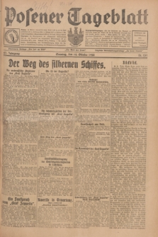 Posener Tageblatt. Jg.67, Nr. 237 (14 Oktober 1928) + dod.