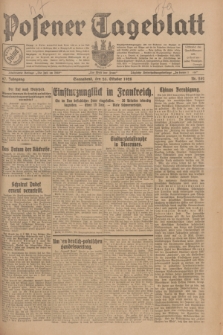 Posener Tageblatt. Jg.67, Nr. 242 (20 Oktober 1928) + dod.