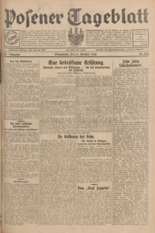 Posener Tageblatt. Jg.67, Nr. 248 (27 Oktober 1928) + dod.