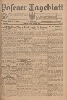 Posener Tageblatt. Jg.67, Nr. 249 (28 Oktober 1928) + dod.