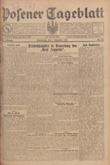 Posener Tageblatt. Jg.67, Nr. 252 (1 November 1928) + dod.