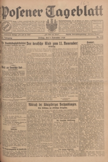 Posener Tageblatt. Jg.67, Nr. 258 (9 November 1928) + dod.