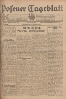 Posener Tageblatt. Jg.67, Nr. 263 (15 November 1928) + dod.