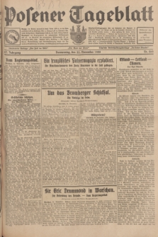 Posener Tageblatt. Jg.67, Nr. 269 (22 November 1928) + dod.