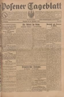 Posener Tageblatt. Jg.67, Nr. 272 (25 November 1928) + dod.