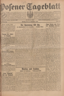 Posener Tageblatt. Jg.67, Nr. 276 (30 November 1928) + dod.