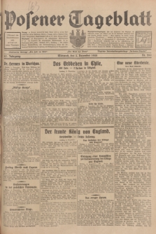 Posener Tageblatt. Jg.67, Nr. 280 (5 Dezember 1928) + dod.