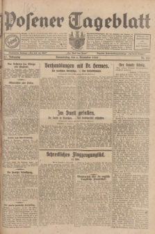 Posener Tageblatt. Jg.67, Nr. 281 (6 Dezember 1928) + dod.