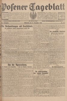 Posener Tageblatt. Jg.67, Nr. 285 (12 Dezember 1928) + dod.