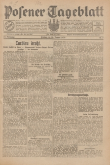 Posener Tageblatt. Jg.69, Nr. 7 (10 Januar 1930) + dod.