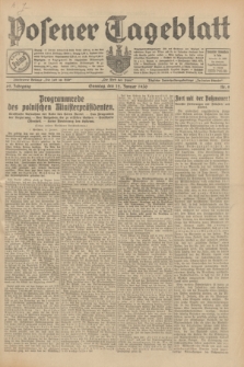 Posener Tageblatt. Jg.69, Nr. 9 (12 Januar 1930) + dod.