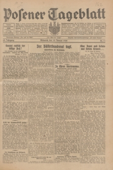 Posener Tageblatt. Jg.69, Nr. 11 (15 Januar 1930) + dod.