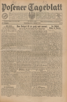Posener Tageblatt. Jg.69, Nr. 30 (6 Februar 1930) + dod.