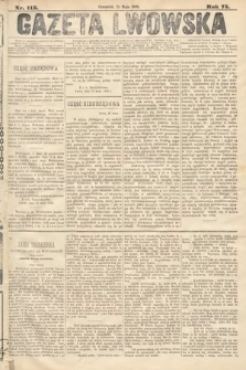Gazeta Lwowska. 1885, nr 115