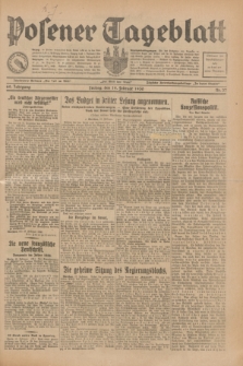 Posener Tageblatt. Jg.69, Nr. 37 (14 Februar 1930) + dod.