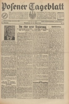 Posener Tageblatt. Jg.69, Nr. 68 (22 März 1930) + dod.