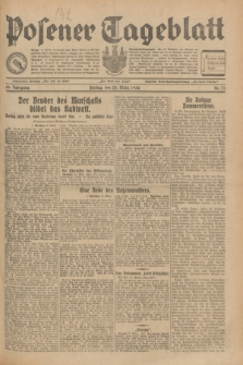 Posener Tageblatt. Jg.69, Nr. 73 (28 März 1930) + dod.