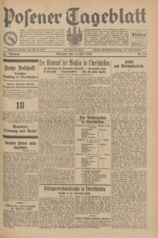 Posener Tageblatt. Jg.69, Nr. 110 (14 Mai 1930) + dod.