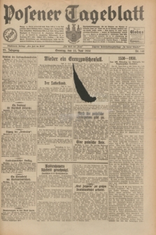 Posener Tageblatt. Jg.69, Nr. 141 (22 Juni 1930) + dod.