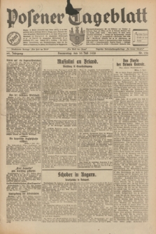 Posener Tageblatt. Jg.69, Nr. 156 (10 Juli 1930) + dod.