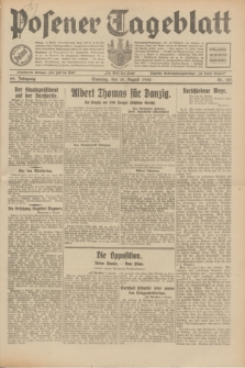 Posener Tageblatt. Jg.69, Nr. 183 (10 August 1930) + dod.