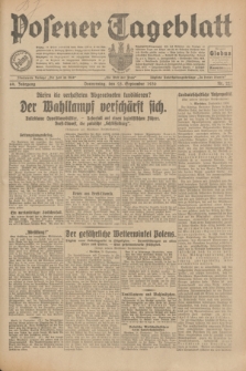 Posener Tageblatt. Jg.69, Nr. 221 (25 September 1930) + dod.
