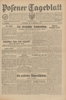 Posener Tageblatt. Jg.69, Nr. 223 (27 September 1930) + dod.