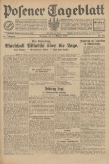 Posener Tageblatt. Jg.69, Nr. 243 (21 Oktober 1930) + dod.