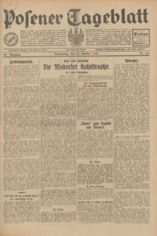 Posener Tageblatt. Jg.69, Nr. 245 (23 Oktober 1930) + dod.