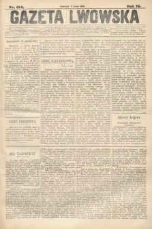 Gazeta Lwowska. 1885, nr 154