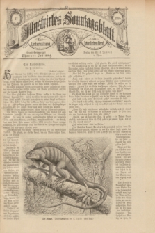 Illustrirtes Sonntagsblatt : zur Unterhaltung am häuslichen Herd. 1895, Nr. 27 ([7 Juli])
