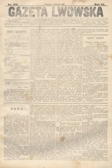 Gazeta Lwowska. 1885, nr 178