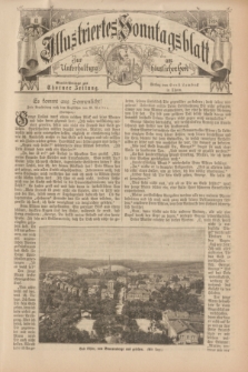 Illustriertes Sonntagsblatt : zur Unterhaltung am häuslichen Herd. 1898, Nr. 41 ([9 Oktober])