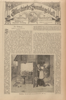 Illustriertes Sonntagsblatt : zur Unterhaltung am häuslichen Herd. 1899, Nr. 38 ([17 September])