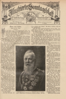 Illustriertes Sonntagsblatt : zur Unterhaltung am häuslichen Herd. 1901, Nr. 10 ([10 März])