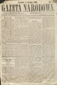 Gazeta Narodowa. 1863, nr 4