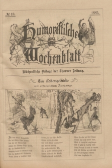 Humoristisches Wochenblatt : wöchentliche Beilage der Thorner Zeitung. 1885