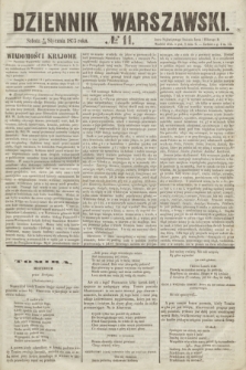 Dziennik Warszawski. 1855, № 11 (13 stycznia)